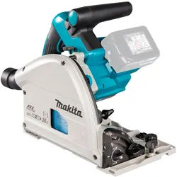 Makita Akku-Tauchsäge DSP600ZJ, 56 mm, 2 x 18 V, inkl. Aufbewahrungskoffer, ohne Akku und Ladegerät blau
