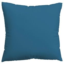 Schlafgut Kissenhülle , Blau , Textil , Uni , 40x40 cm , Textiles Vertrauen - Oeko-Tex®, AZO-frei, Oeko-Tex® Standard 100 , bügelleicht, bügelfrei, hochwertige Qualität, formstabil, langlebig , Heimtextilien, Bezüge, Kissenbezüge