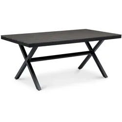 Idimex Gartentisch Isola , Kunststoff, Metall , Mode , 180x76x100 cm , Gartenmöbel, Gartentische