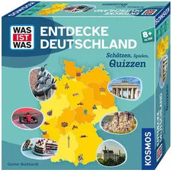 Kosmos Spiel Gesellschaftsspiel WAS IST WAS Entdecke Deutschland