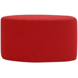 Softline Hocker Bon-Bon rot, Designer busk+hertzog, 60x33x30 cm