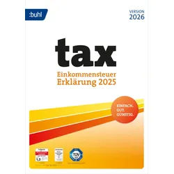 Buhl Tax 2026 Steuerjahr 2025 | Sofortdownload + Produktschlüssel
