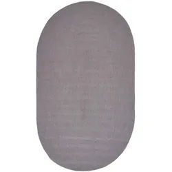 TEPPICH geflochten oval 50/80 cm