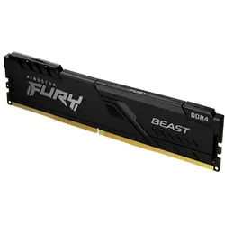 FURY Beast DDR4-3200 - 8GB - CL16 - Single Channel (1 pcs) - Intel XMP - Schwarz
