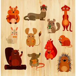 Xxxl Babywanddeko , Multicolor , Holz , Birke , 40x40x3 cm , Baby & Kindermöbel, Babyzimmer, Kinderzimmer Deko