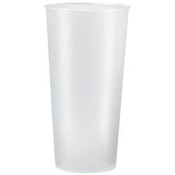 mehrweg.pro Mehrwegbecher Trinkbecher "Mehrweg" 0,5 l, Kunststoff, (Sparset, 5000-tlg., 5000)