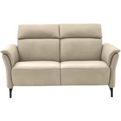 Dieter Knoll 2-Sitzer-Sofa , Ecru , Leder , Echtleder , Nappaleder, Longlife-Leder , 178x103x92 cm , erweiterbar, Typenauswahl, Lederauswahl, Stoffauswahl , Wohnzimmer, Sofas & Couches, Sofas, 2-Sitzer Sofas