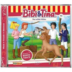 Kiddinx Hörspiel-CD Bibi und Tina 093 - das wilde Fohlen