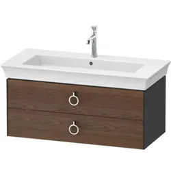 Duravit Waschtischunterschrank o. ES White Tulip 41x98,4x45,8cm, 2 SBK m G, US N gra hgl