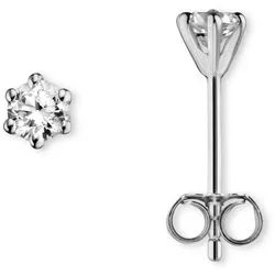 ONE ELEMENT Paar Ohrhänger Zirkonia Ohrringe Ohrstecker aus 925 Silber, Bedeutungsvoll & zeitlos – ein Begleiter mit Persönlichkeit silberfarben