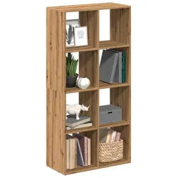 vidaXL Bücherregal NA Raumteiler-Bücherregal Artisan-Eiche 69,5x29x137,5 cm braun