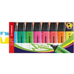 Stabilo 8er-Pack Textmarker »BOSS® Original« blau