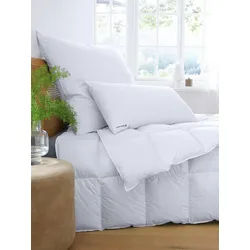 Extraleichte Sommer-Daunen-Bettdecke HANSKRUCHEN weiss