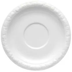 Rosenthal Untertasse Maria Weiss Aroma-/Suppen-Untertasse 18 cm, Untertasse weiß