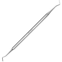 May Nagelhautschieber Eckenheber doppelseitig Edelstahl (16cm), Instrument für Fußpflege