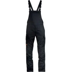 Uvex Latzhose schwarz 24