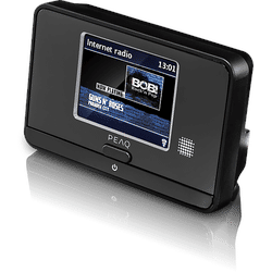 PEAQ PDR10BT-B Digitalradio, DAB+, Bluetooth, Schwarz