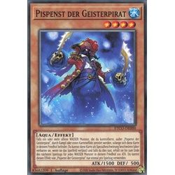 ReCollectibles Sammelkarte YuGiOh Karte Pispenst der Geisterpirat deutsch, Yu-Gi-Oh! Karte ETCO-DE000 Common weiß