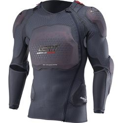 Leatt 3DF AirFit Lite Evo Protektorenjacke, grau, Größe L für Männer