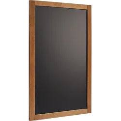 Wandtafel Holz 47 x 79 cm, Kiefernholz, braun