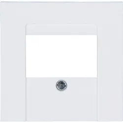 Kopp 373132007 HK07 - TAE Abdeckung, 1-3 Anschlüsse (oder 2-fach USB-Steckdose), Farbe: arktisweiß matt