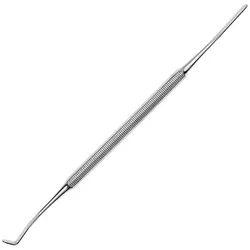 May Nagelhautschieber, Nagelfalzinstrument, Länge: 15,5 cm, doppelseitig