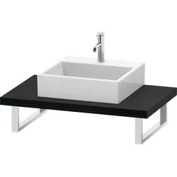 Duravit L-Cube Konsole Eiche Schwarz Matt 800x550x45 mm - LC102C01616 LC102C01616