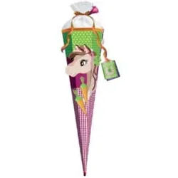 ROTH Schultüte Bastelset Pferd Huppi 651007 3D 80cm