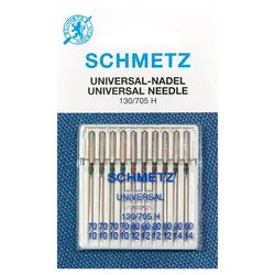 Stofferia Stoff Maschinennadeln Schmetz 130/705 H 70-90 Magazin, Meterware