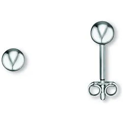 ONE ELEMENT Paar Ohrhänger Kugel Ohrringe Ohrstecker aus 925 Silber, Fein gefertigt – ein Zeichen mit besonderer Bedeutung silberfarben