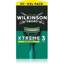 Wilkinson Sword Xtreme 3 Sensitive Rasierapparat + Ersatzköpfe