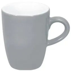 KAHLA Espressotasse Pronto Colore 0,10 l hoch, Porzellan, Made in Germany grau