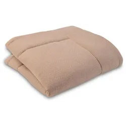 Krabbeldecke Baby Krabbeldecke "Musselin Sand" (Made in EU), ULLENBOOM ®, Dick gepolstert, Außenstoff 100% Baumwolle, in verschiedenen Größe beige 100 cm x 100 cm