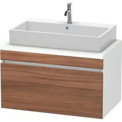 Duravit DuraStyle Konsolenwaschtischunterbau wandhängend Nussbaum & Weiß Matt 900x548x512 mm - DS531 DS531307918