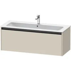 Duravit Ketho.2 Waschtischunterbau wandhängend Taupe Supermatt 1210x480x440 mm - K25065083830000 K25065083830000