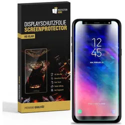6x Displayschutzfolie Schutzfolie Folie für Samsung Galaxy A6 Plus HD KLAR