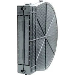 SCHELLENBERG Mauerkasten für Einlasswickler und elektrische Gurtwickler Maxi, Packung, 1-St., Gurtkasten aus PVC, Lochabstand 16,0 cm grau