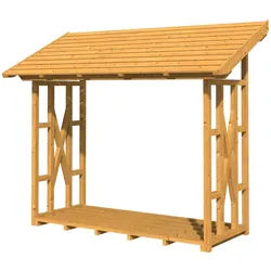 Skan Holz Holzunterstand Paul 2 naturbelassen