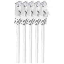 shiverpeaks BS75511-W-SET5 Netzwerkkabel Weiß 1 m Cat7 S/FTP (S-STP)