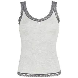like it! Achseltop Damen Top Kim (Stück, 1-St) - grau XL