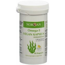 Norsan Omega-3 Vegan Algenöl Kapseln