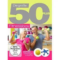 Die Grosse 50+ Fitnessbox Mit Massagezubehör (DVD)