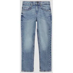 s.Oliver Regular-fit-Jeans Jeans-Hose PETE Jeans Pete / Regular Fit / Mid Rise / Straight Leg blau 140/SLIM