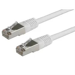 ROLINE Patchkabel Cat.5e (Class D) SF/UTP LAN-Kabel, RJ-45 Männlich (Stecker), RJ-45 Männlich (Stecker) (50.0 cm) grau