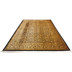 morgenland Orientteppich »Perser - Ghom - 295 x 193 cm - gold«, rechteckig morgenland Gold B/L: 193 cm x 295 cm