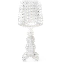 Kartell LED-Tischleuchte Mini Kabuki transparent, Designer Ferruccio Laviani, 70 cm