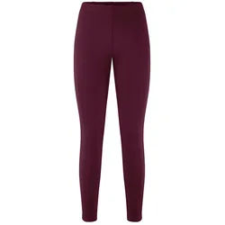 Knöchellange Jersey-Hose Passform Sylvia Peter Hahn rot