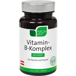 NICAPUR Vitamin B Komplex aktiviert Kapseln 60 St