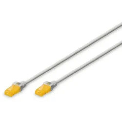 CAT 6A U-UTP Slim Patch Cord - 1m - Grau - 1meter