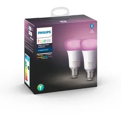 Philips Hue White/Color 9W Bluetooth E27 Leuchtmittel 2 pcs. - Philips Hue